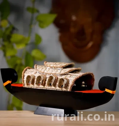 Kerala Kumarakom House Boat with 4 Windows | Home Decor