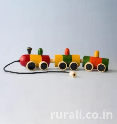 Sale Share :      Wooden Three Coaches Train